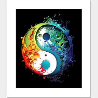 Yin Yang Posters and Art